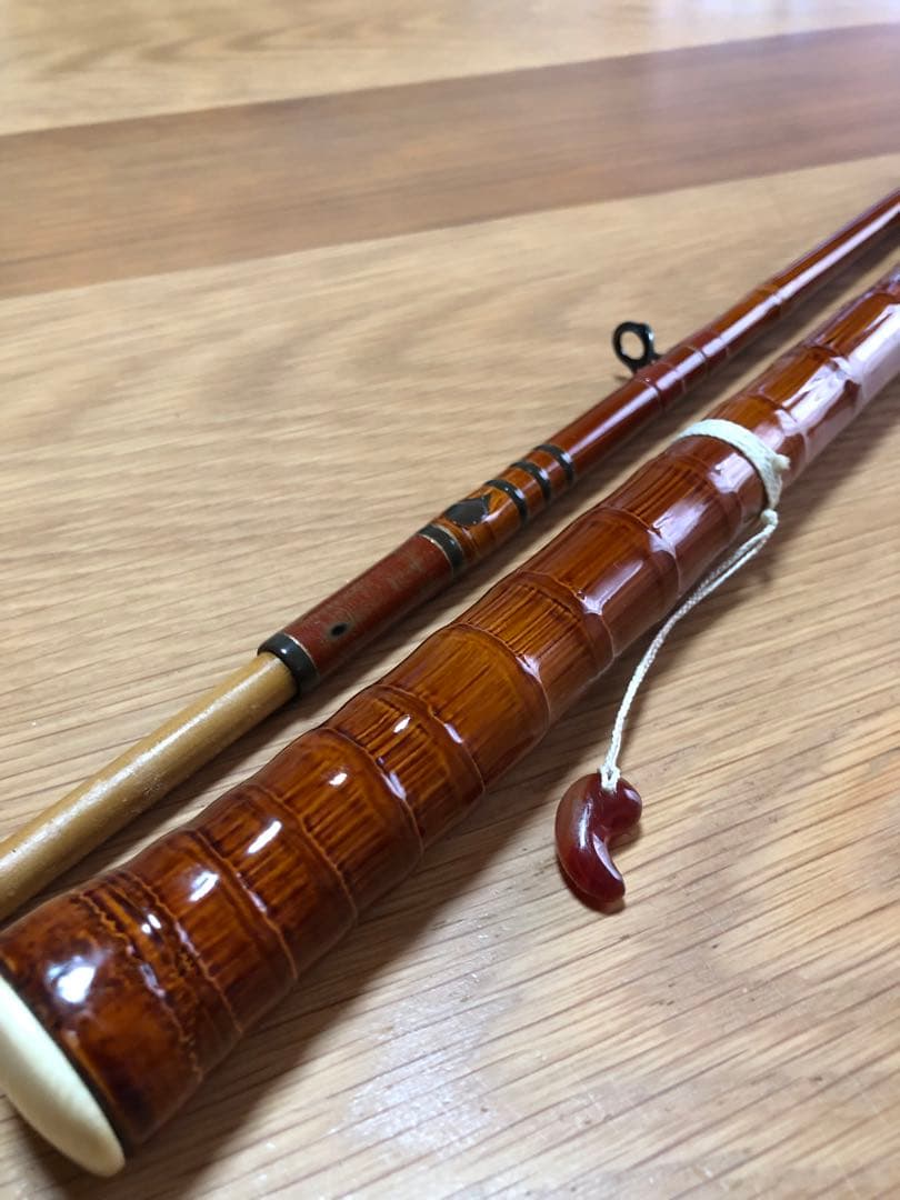 横浜竿　マイスター汐よし作カワハギ竿（全竹）