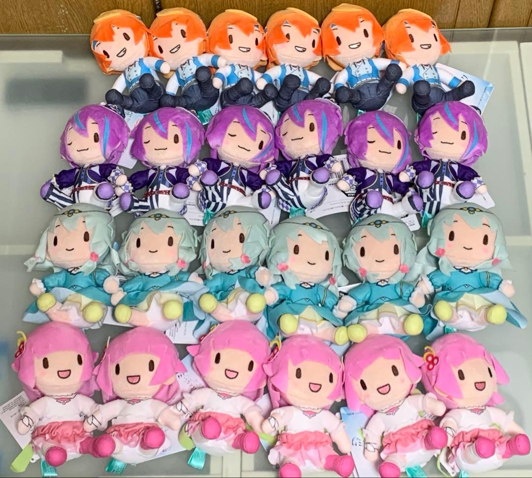 プロジェクトセカイ　プロセカ　ふわぷちミニぬいぐるみ　全4種　24体セット　④