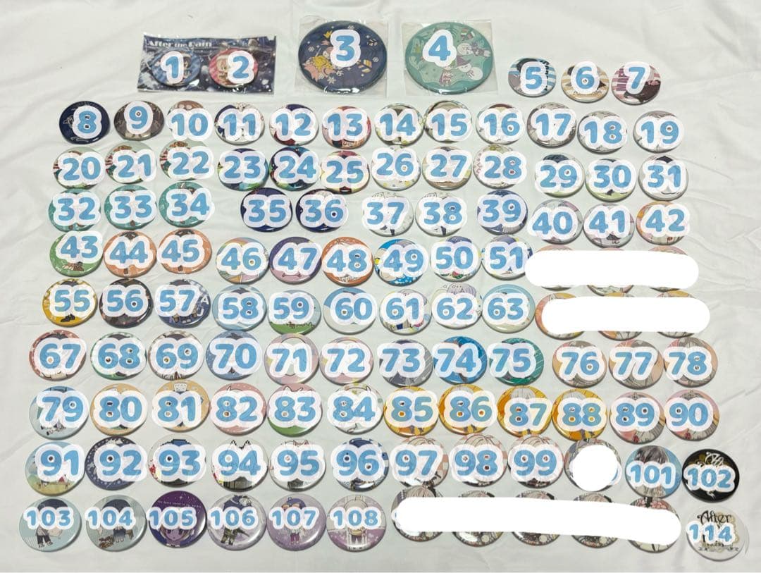 【バラ売り可】まふまふ そらる After the Rain 缶バッジ 缶バッチ