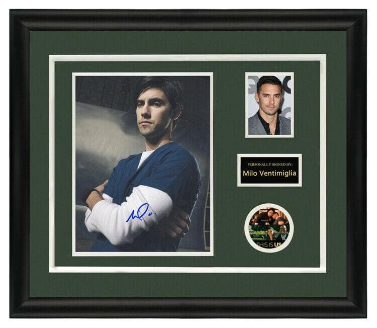 直筆サイン入り写真 マイロ・ヴィンティミリア THIS IS US  SA鑑定済