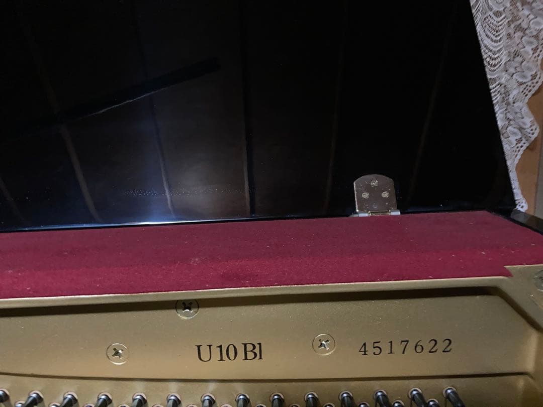 ppp YAMAHA アップライトピアノ U10BL 88鍵 黒