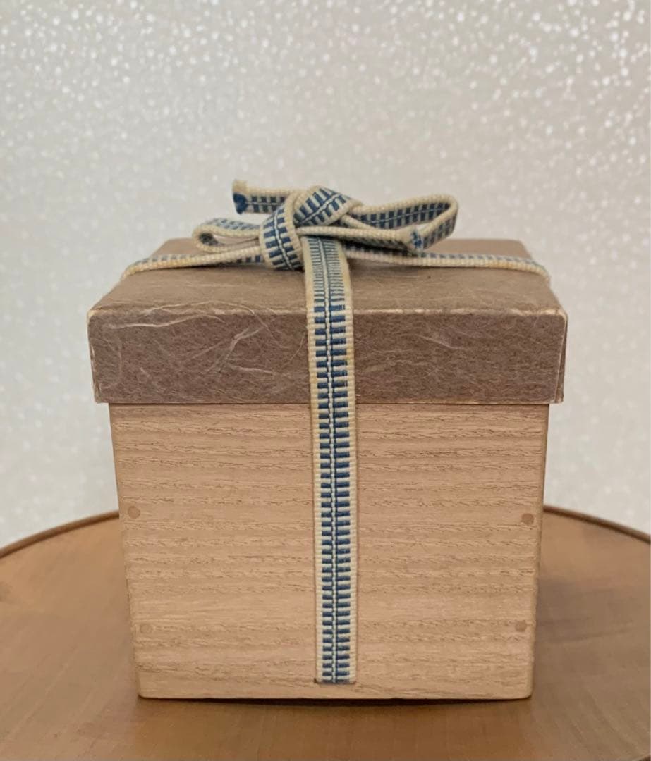 【秀作】 酒器　西岡小十 作　絵斑唐津ぐい呑