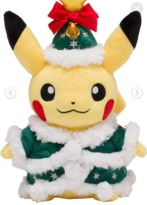 ポケモンセンター　クリスマス　ツリーピカチュウ ぬいぐるみ