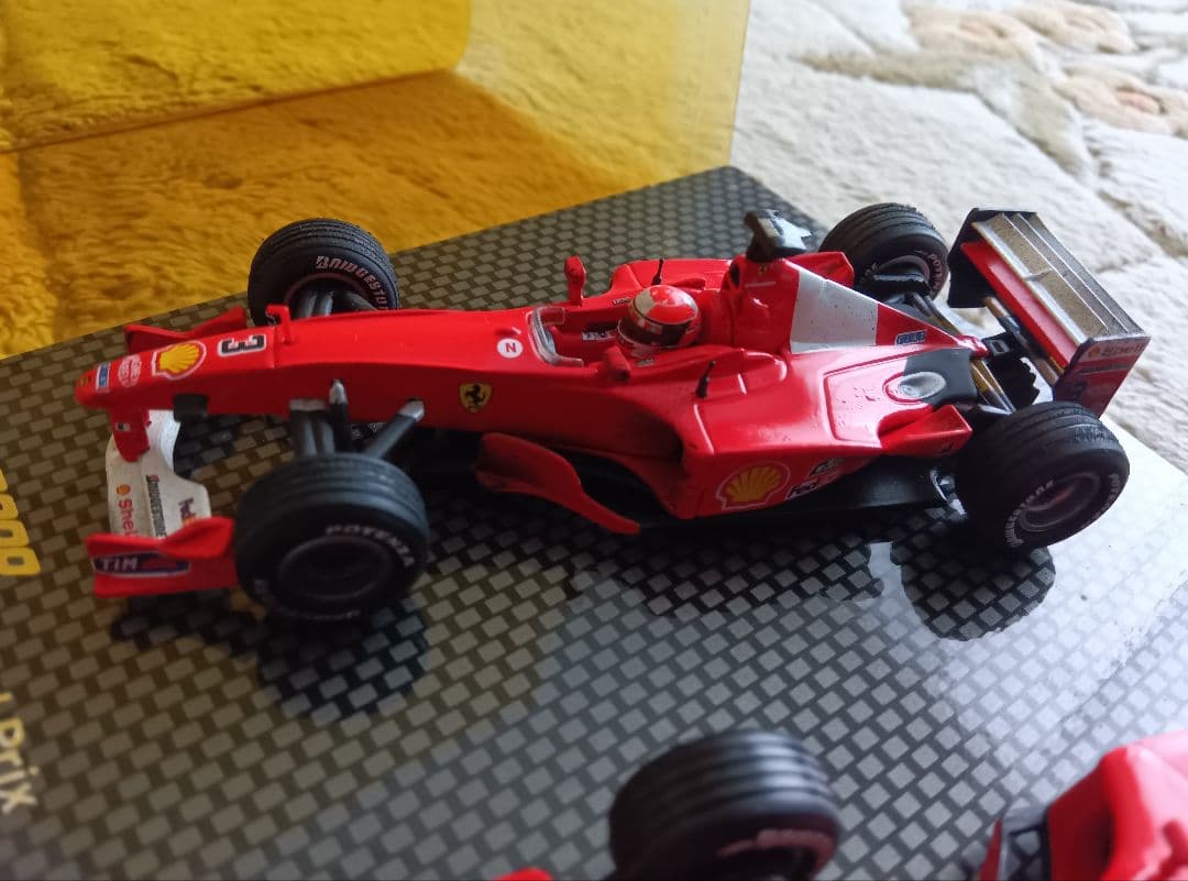 マテル　1/43 フェラーリ　シューマッハチャンピオンセット　F1-2000 他