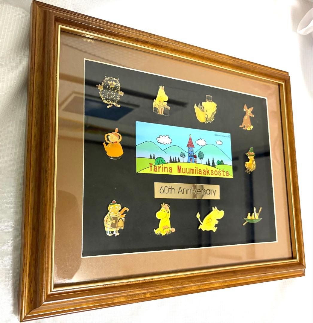 ムーミン60周年アニバーサリーピンバッチセット