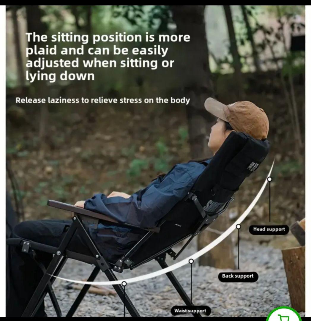 激渋 SHINETRIP 高級ハイバックチェア リクライニング+枕付