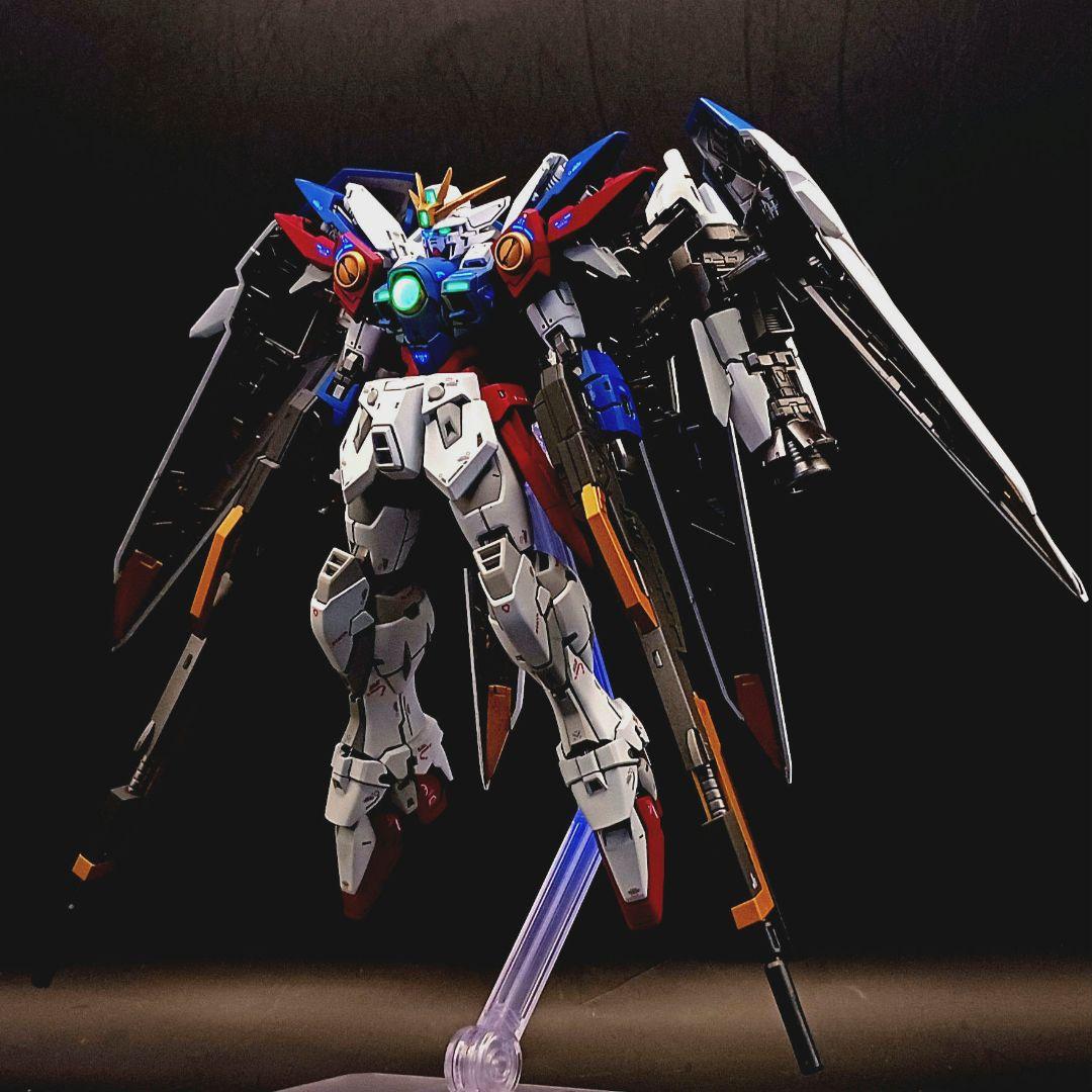 RG　ウイングガンダムゼロ　改修 塗装 完成品