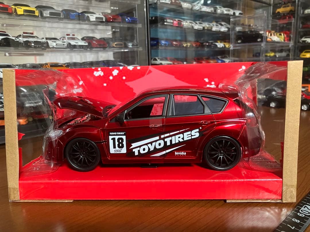 ミニカー JDM TUNERS 2012 SUBARU IMPREZA WRX STI