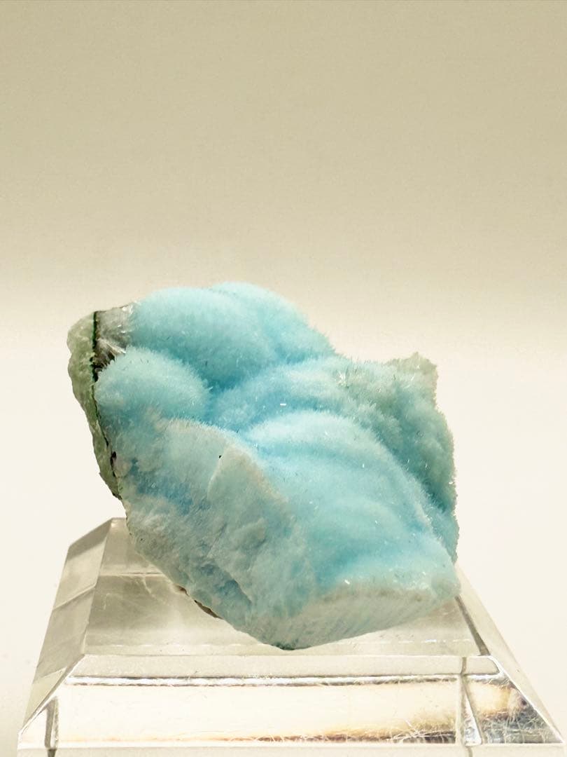 ブルーアラゴナイト　霞石　原石　鉱物　標本　天然石　石