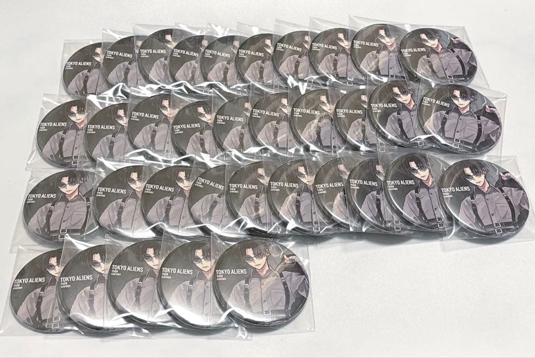 東京エイリアンズ　くじ　憂炎　缶バッジ