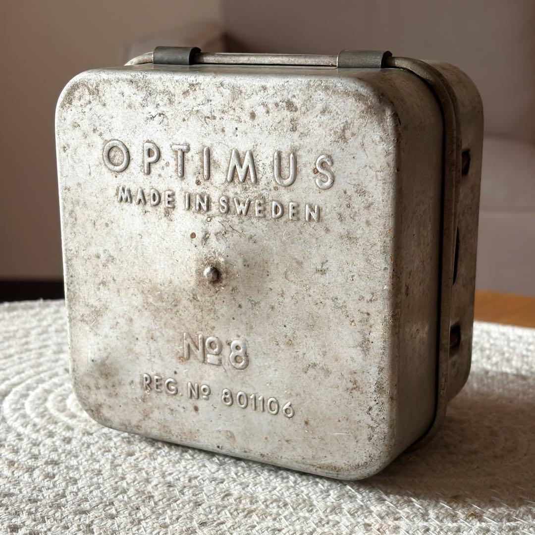 OPTIMUS オプティマス No.8 ストーブ アルミケース 箱スト 初期型