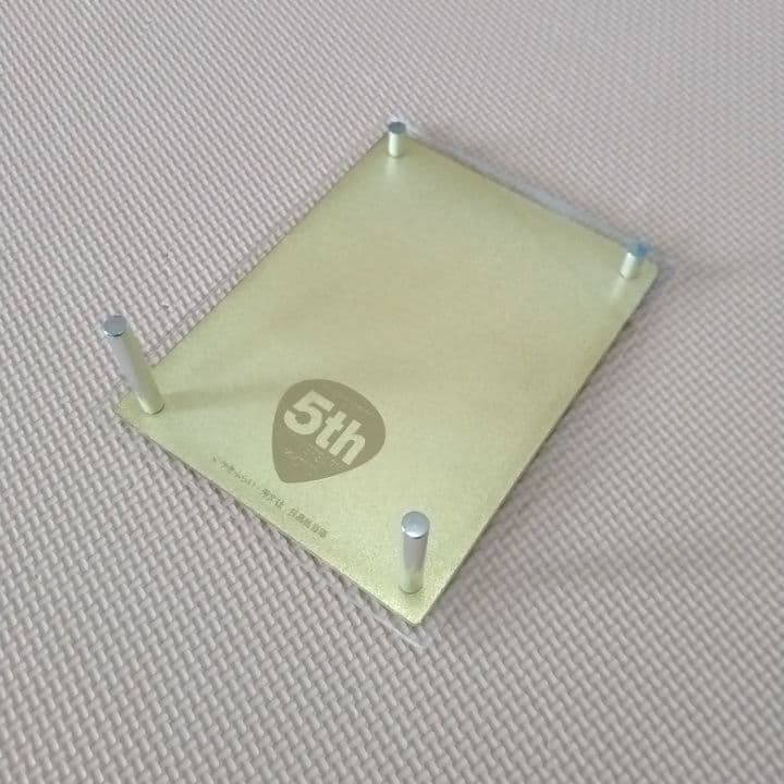 けいおん！　K-ON!　5周年記念　メモリアルプレート