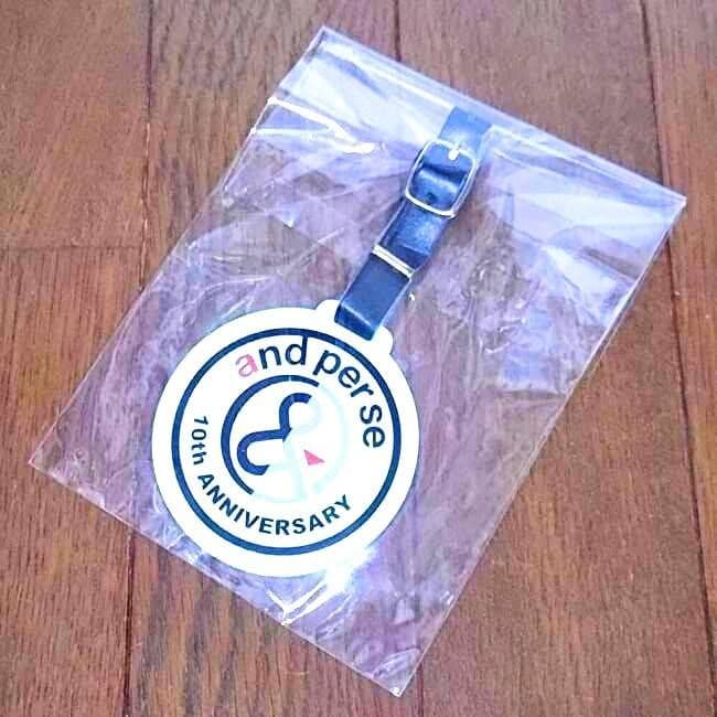 and per se アンパスィ10周年キャディバック 限定 高級 正規品