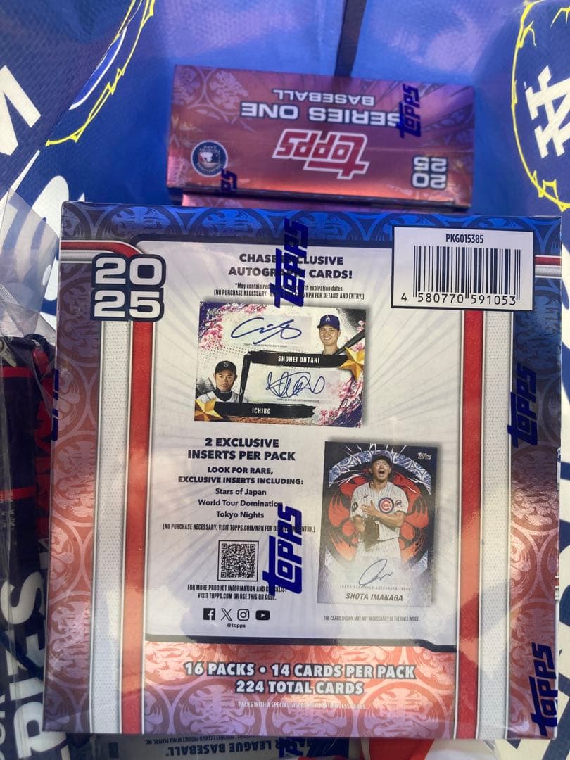 10箱 Topps MLB-SERIES 1 2025 MEGA BOX SE