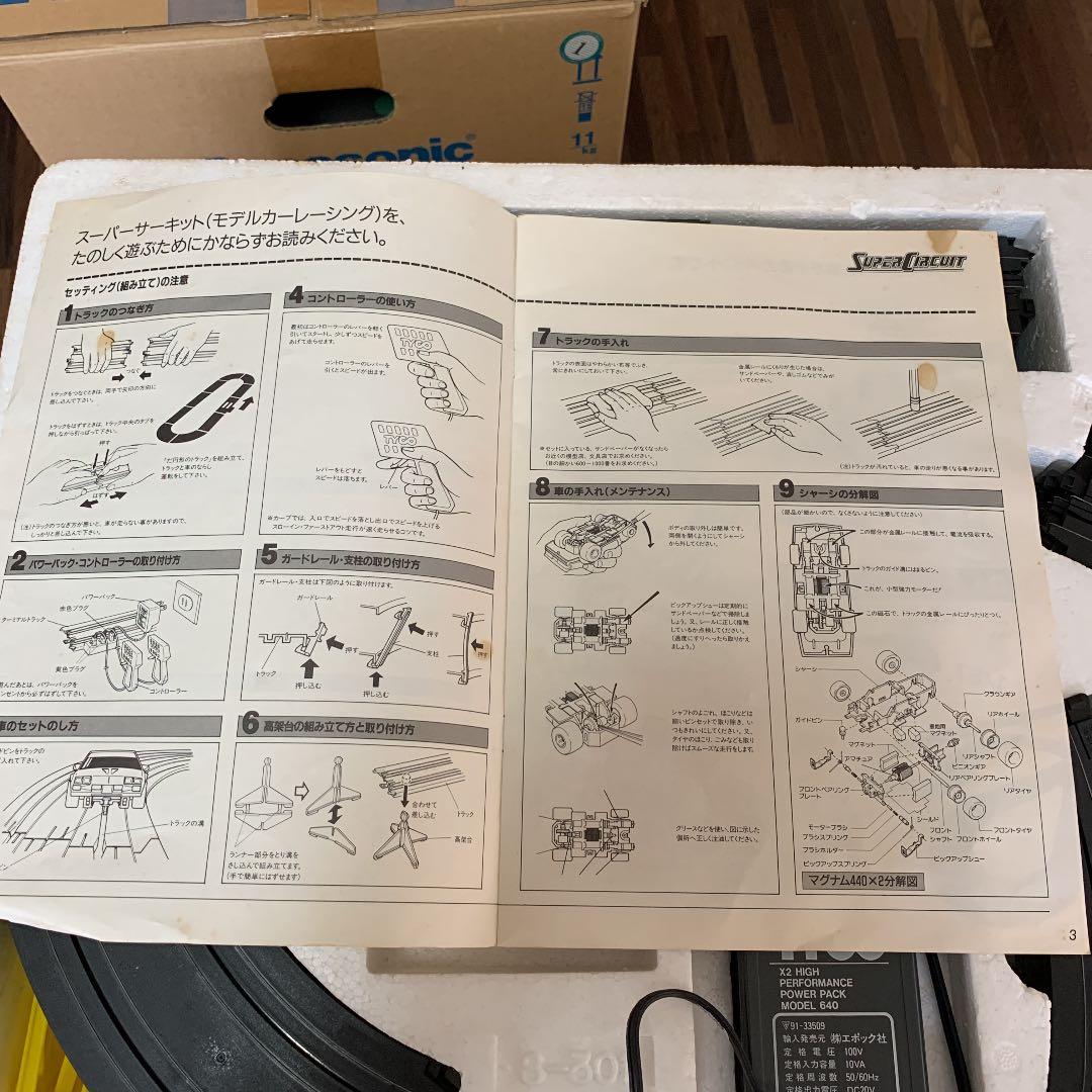 ポルシェ962C ウイニングラン　S-301セットエポック社　ジャンク品　希少