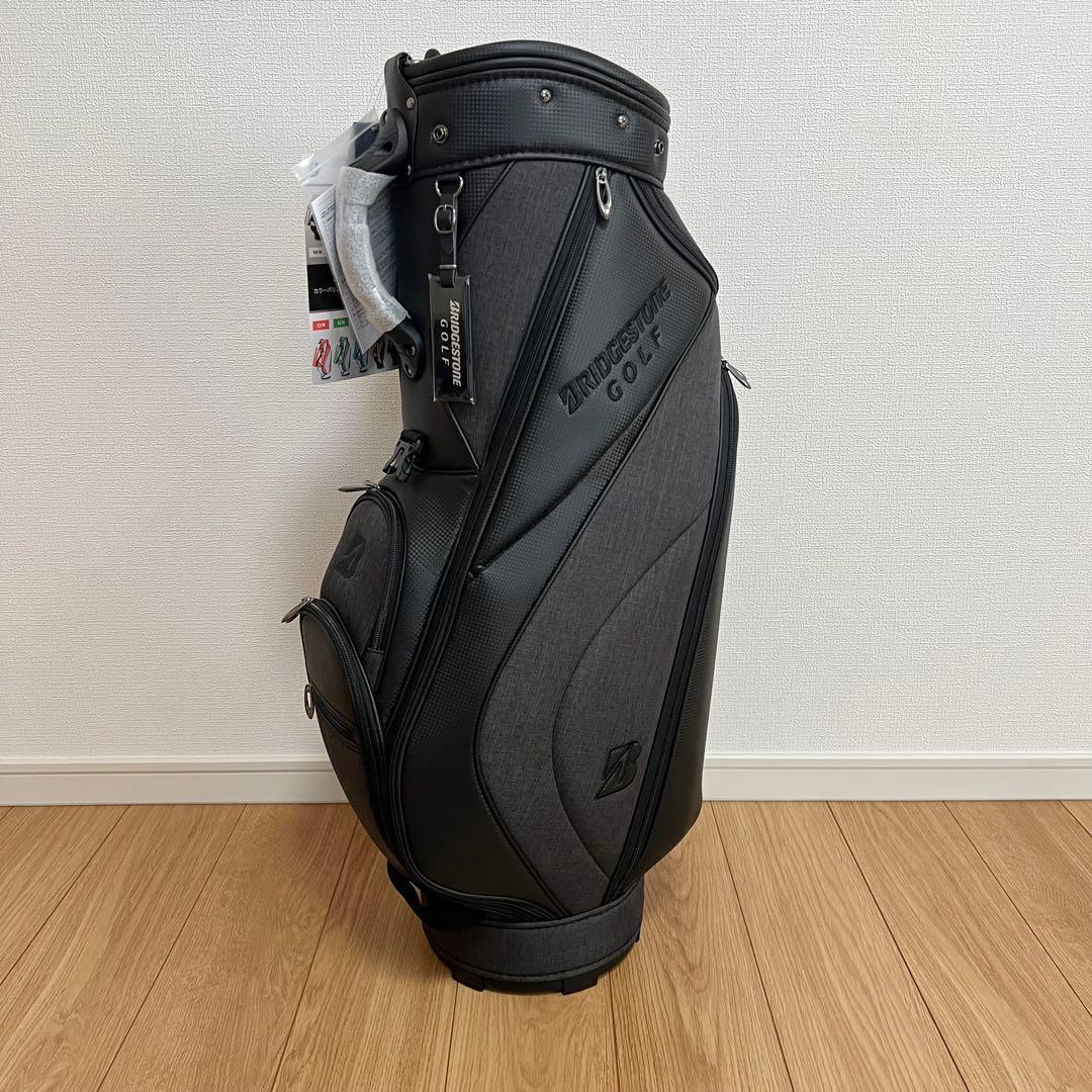 ブリヂストン ゴルフ キャディバッグ ブラック 軽量 新品未使用