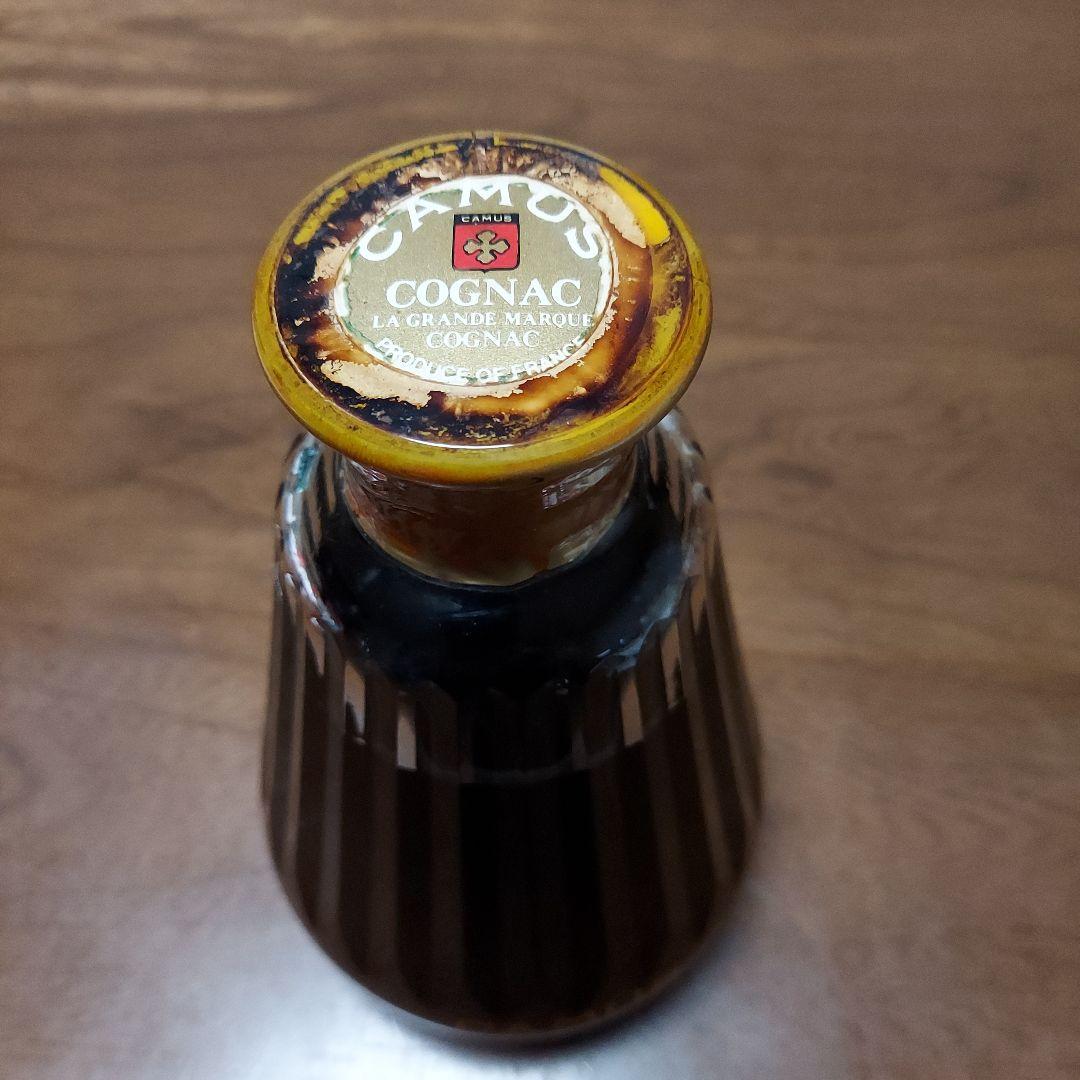 CCAMUS カミュ バカラクリスタルボトル ブランデーコニャック古酒　未開封