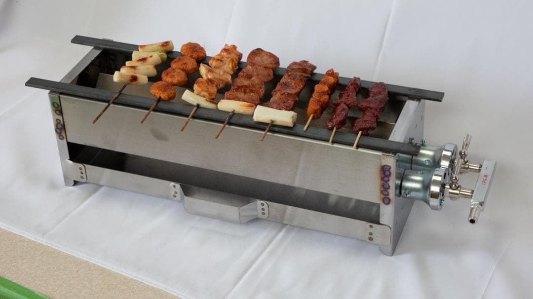 ３日以内に発送します ★ 焼き鳥焼器★団子やき鳥学園祭★イベントキッチンカー祭り