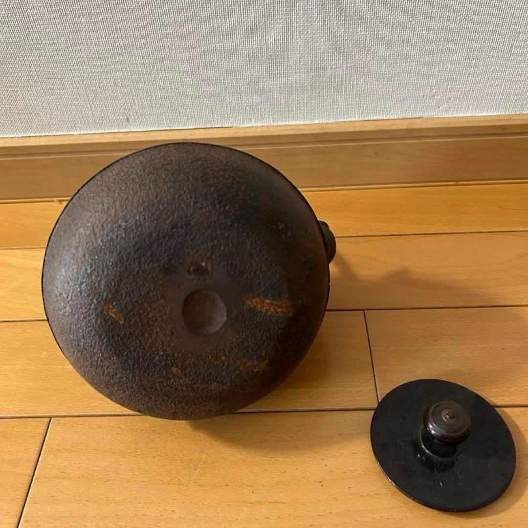 釜師　菊地政光　撫肩　鉄瓶