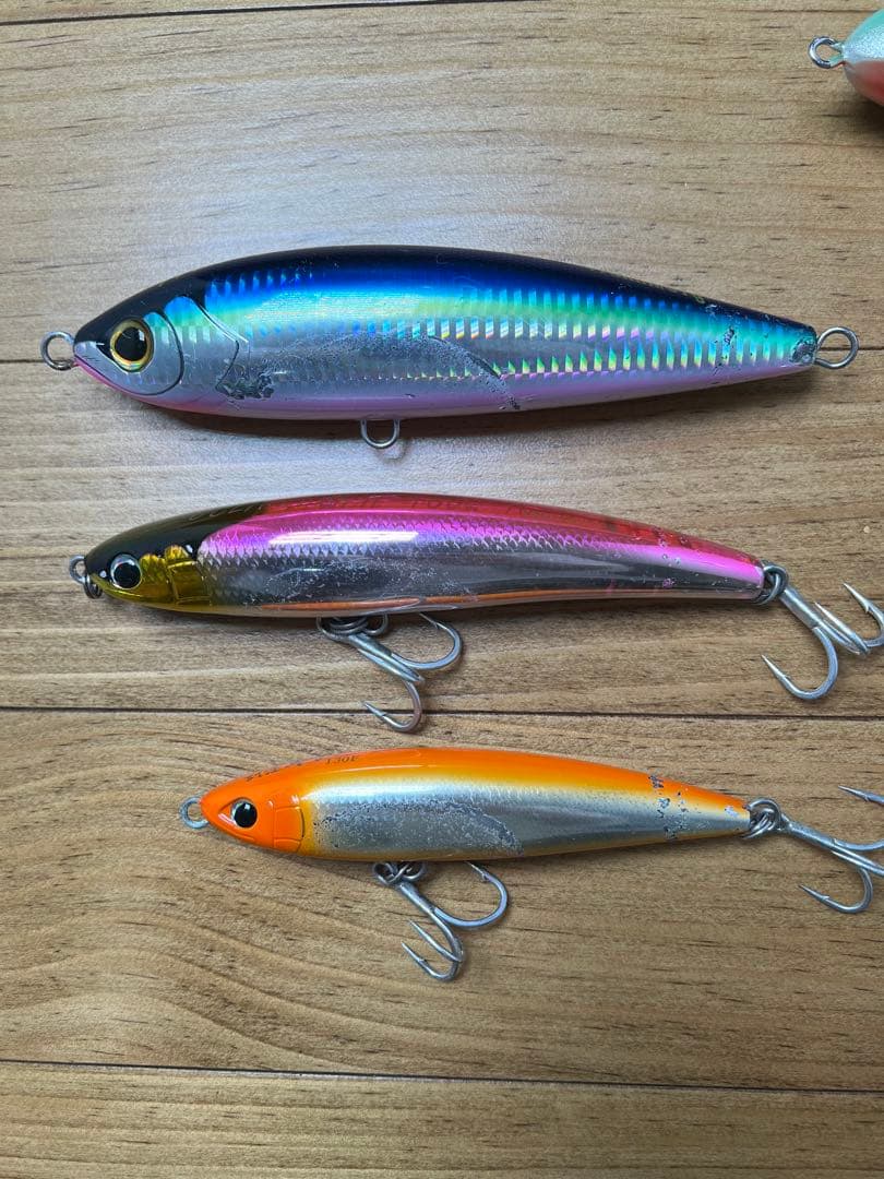 キャスティング　ルアー 7個セット　別注平政　ヘッドディプ　オシアペンシル