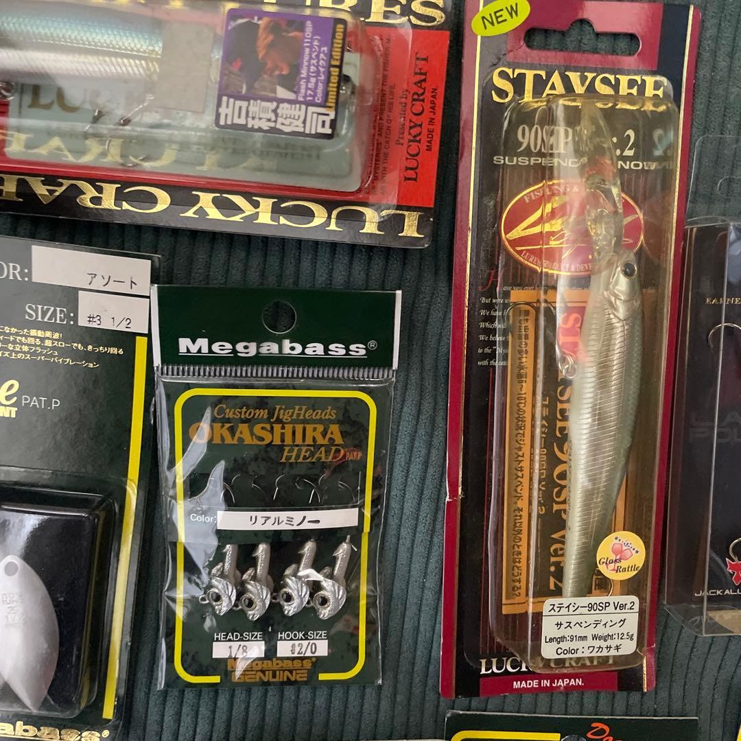 メガバス、ラッキークラフト、その他ルアー11個セット！！新品
