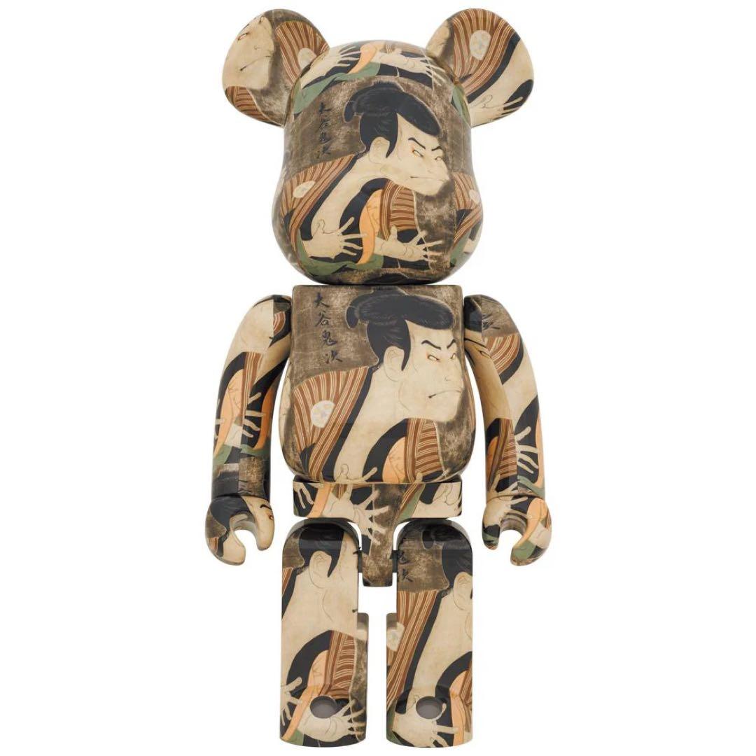 新品 BE@RBRICK 東洲斎写楽 「三代目大谷鬼次の奴江戸兵衛」1000％