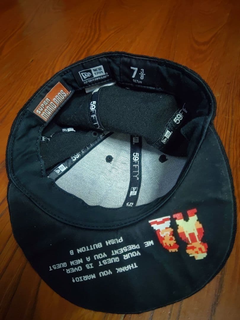 ニューエラ☆レア　スーパーマリオキャップ　帽子　ゲームキャラクター