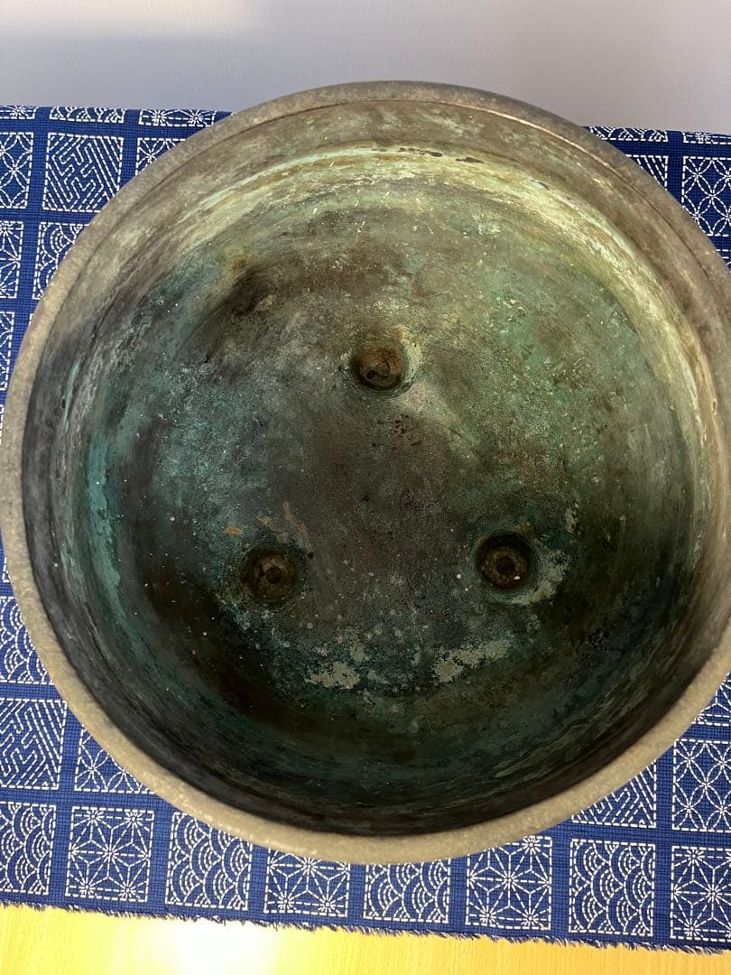 火鉢　真鍮製　アンティーク　ビンテージ