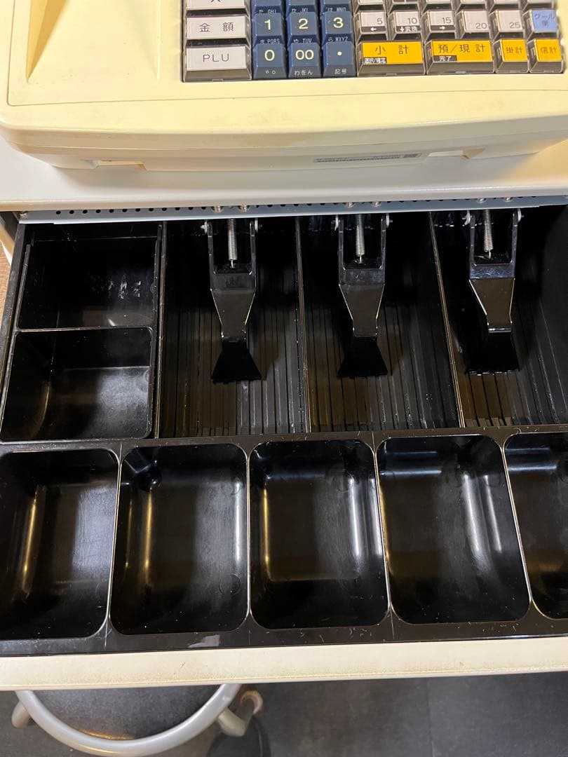 TEC MA-2055 レジスター クリーム色