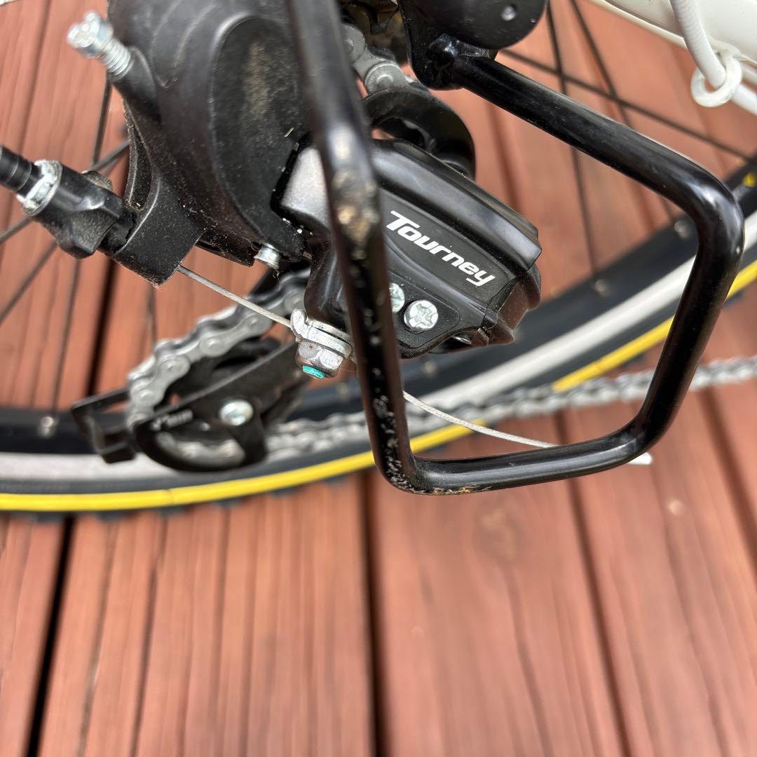 ブリヂストン 子供用自転車 青　24インチ　7段変速ギア