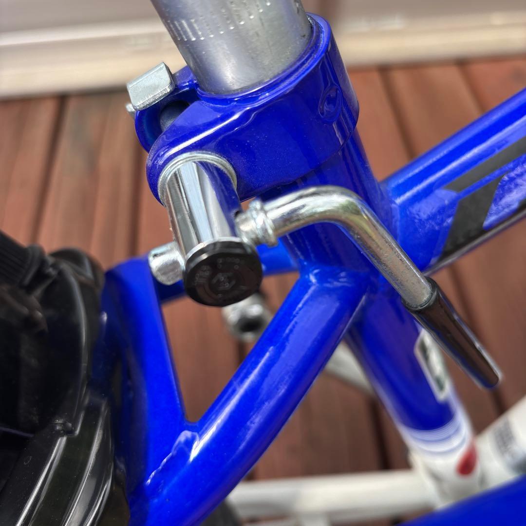 ブリヂストン 子供用自転車 青　24インチ　7段変速ギア