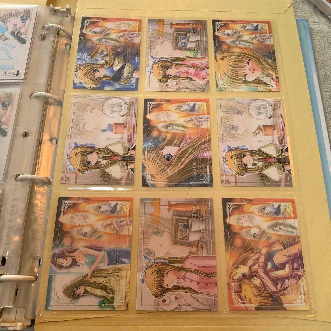 AIR トレカ　トレーディング　カード　key ブロッコリー版　観鈴　フルコンプ