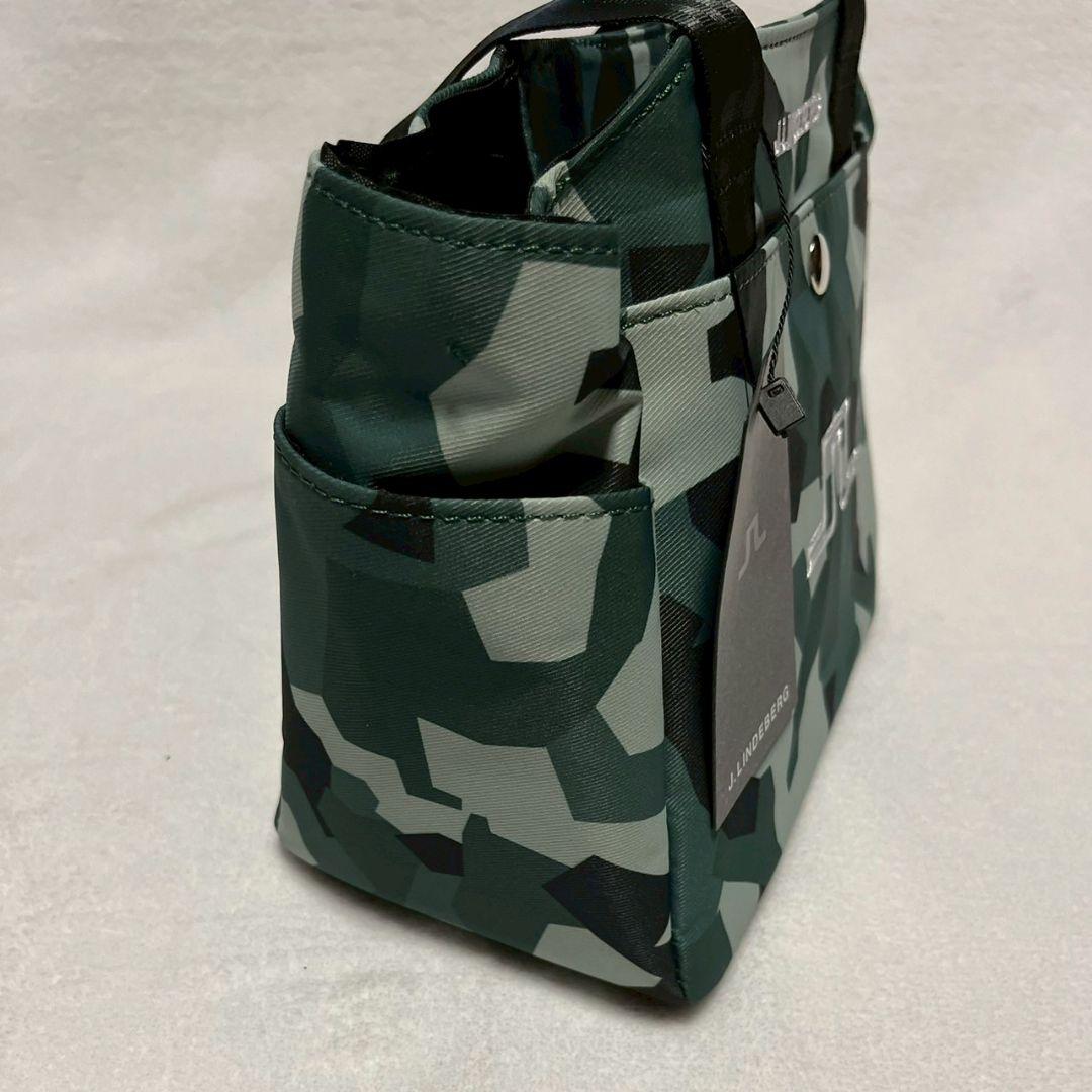 新品　J.LINDEBERG　ゴルフ　カートバッグ　ラウンドバッグ　カーキ