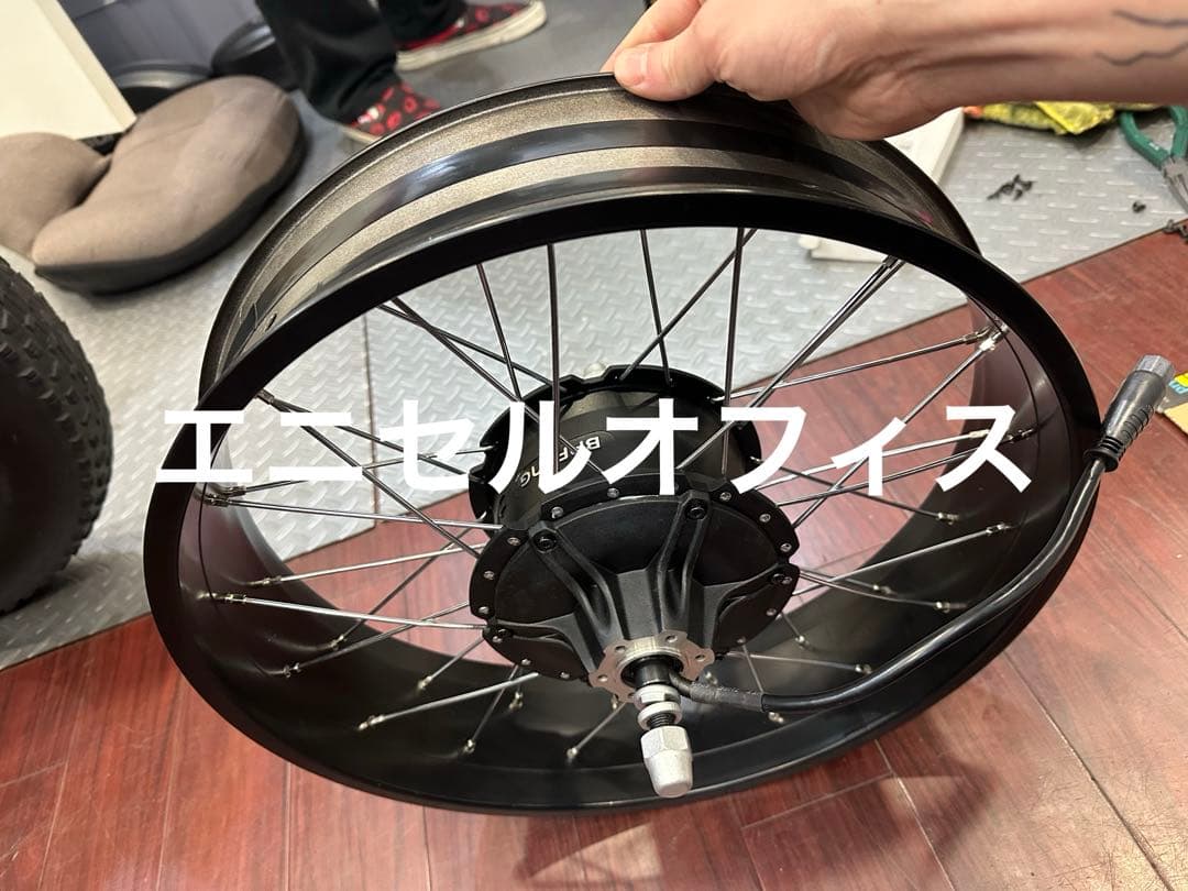 電動自転車48v750wリアモーター、エンド幅190mm(73系やmatex対応