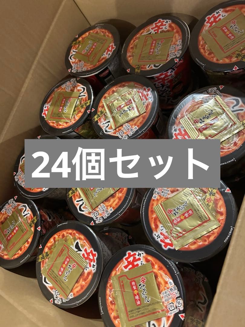 日清辛みそきん　24個セット