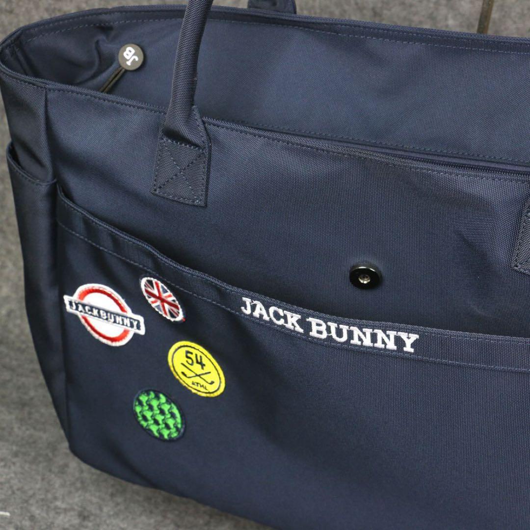 JACK BUNNY ネイビー トートバッグ