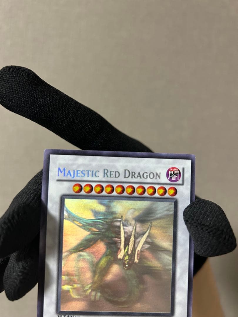 遊戯王　セイヴァーデモンドラゴン　ゴースト　英語　1st ホロ