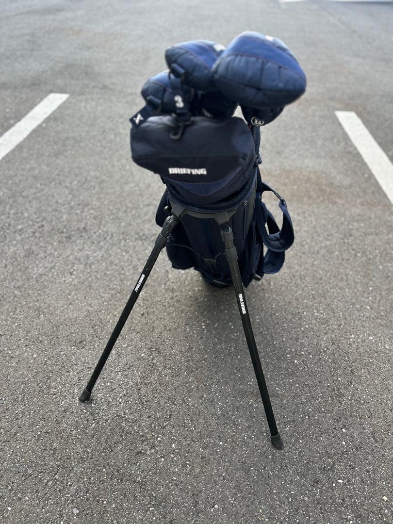 BRIEFING ネイビー キャディバッグ