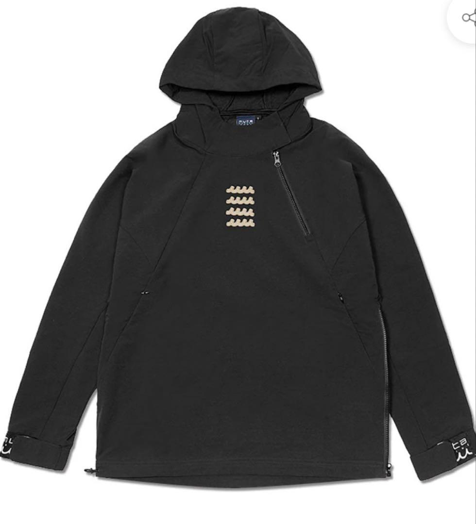 MUTA MARINE ムータマリン ナイロン　パーカー黒2XL 700