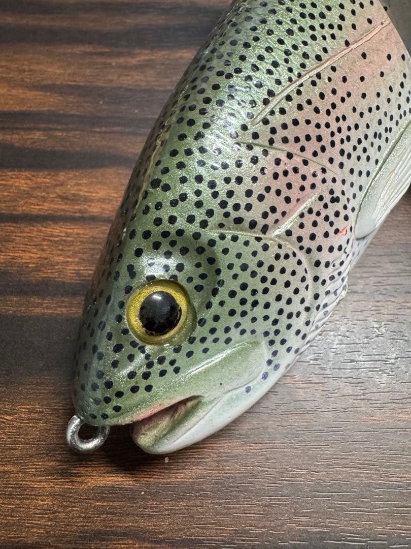 激レア Nate Bait 特注レインボートラウトベイト 12インチ