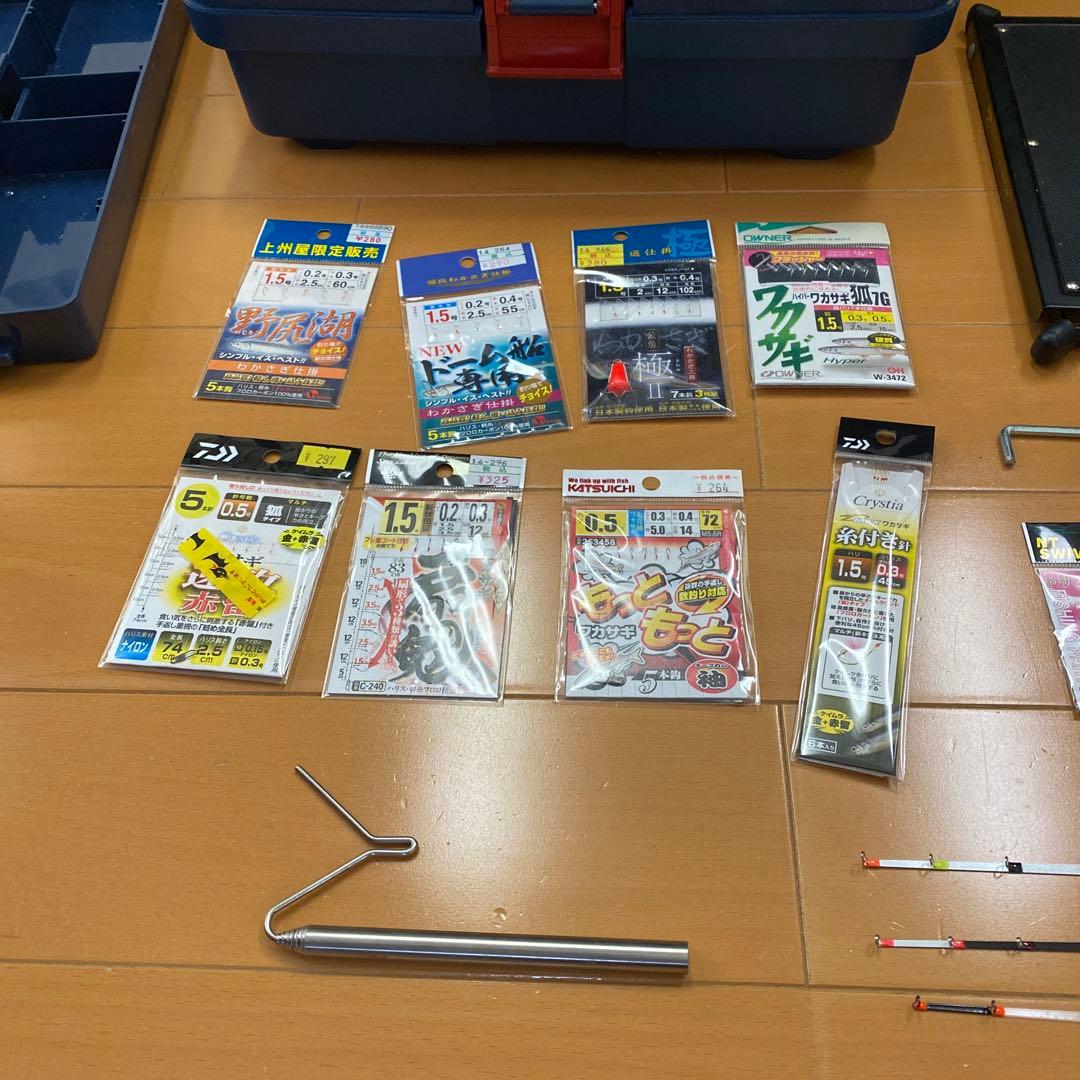 ワカサギ　電動リール　穂先　などなど　一式