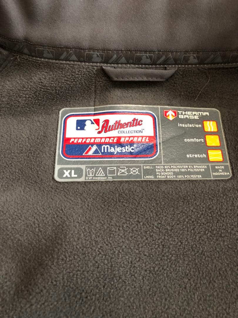 サンフランシスコ　ジャイアンツ　フルジップジャケット　Majestic MLB