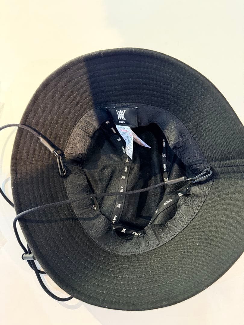 新品タグ付き ANEW ロゴ　ハット　UNISEX