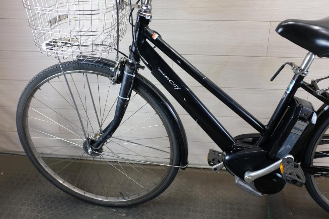 電動自転車ヤマハPAS　27インチ　8段　8.9Ah充電器あり