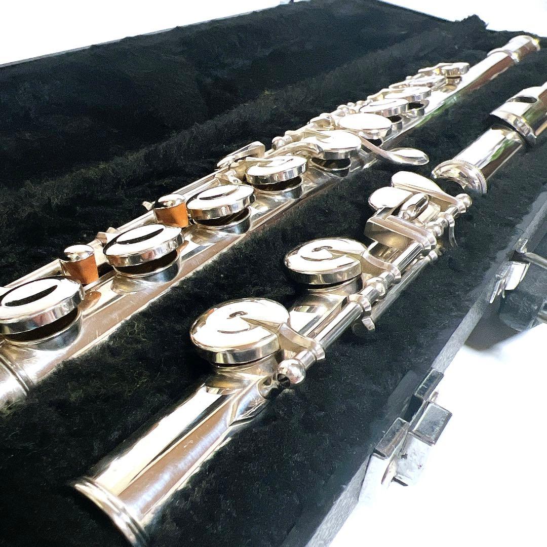 【動作品】Pearl flute PF-505 フルート パール　吹奏楽　管楽器