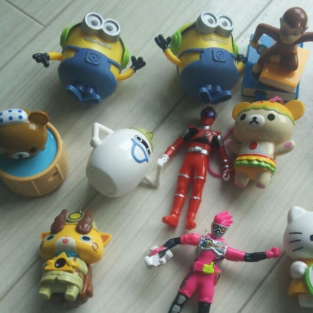 ハッピーセットのおもちゃコレクションです！