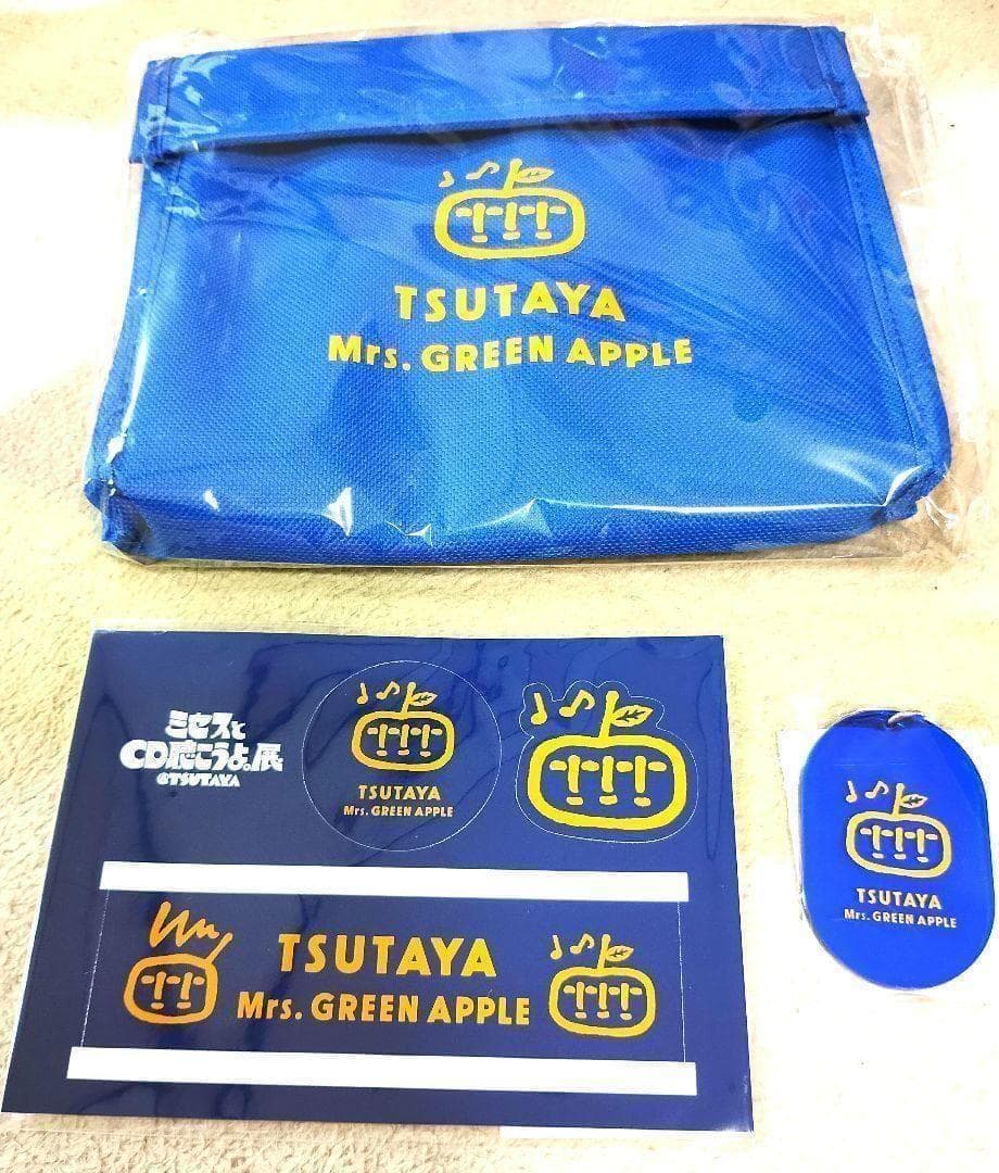【新品3点セット】ミセスグリーンアップル TSUTAYA ツタヤ コラボグッズ