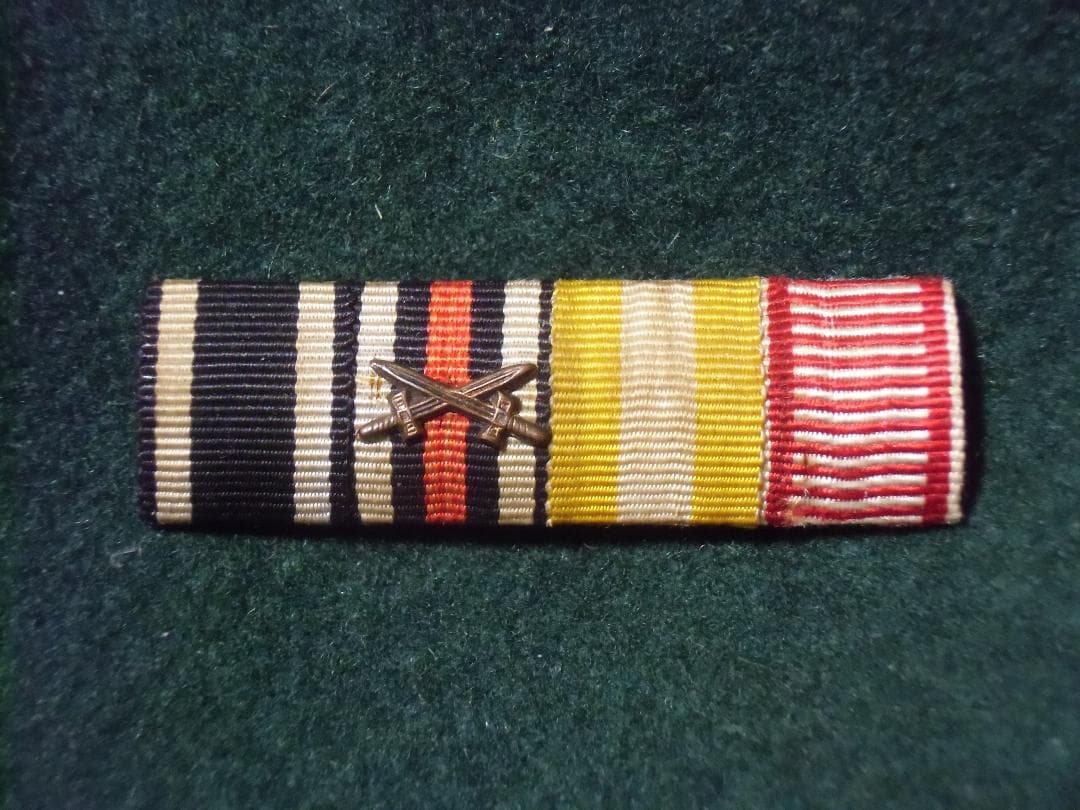 ⊞ドイツ軍＊野戦用＊義勇軍＊４連略綬（実物）