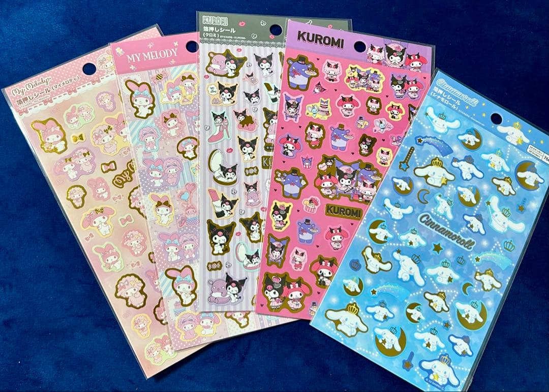 正規品　ボンボンドロップシールミニ7点含む、サンリオ系シール26点セット