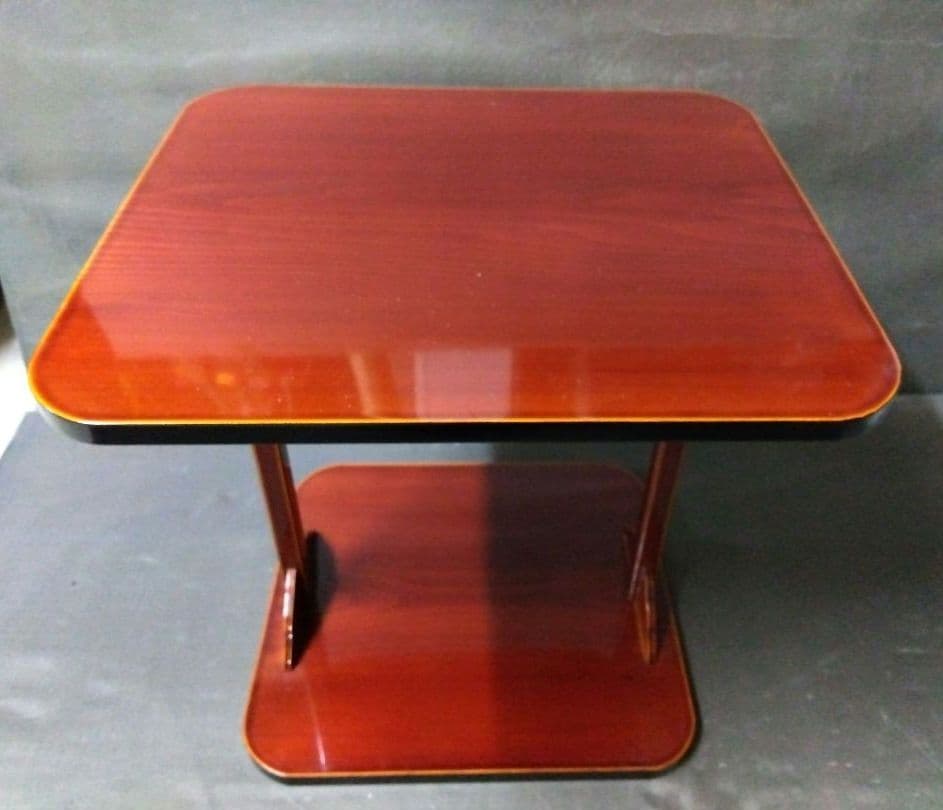 茶道具　春慶塗　飾り棚